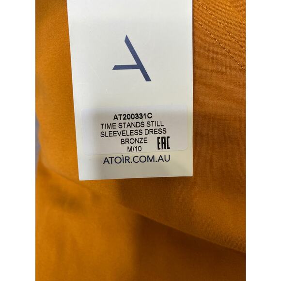 Atoir X Revolve Time Stands Still Maxi Dress Bronze 6 - Picture 7 of 12